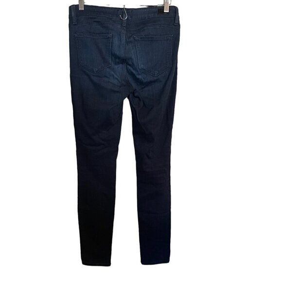 PAIGE Womens Blue Dark Wash Verdugo Ultra Skinny Stretch Jeans Size 28 - Picture 8 of 8